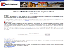 Tablet Screenshot of pedianetwork.com